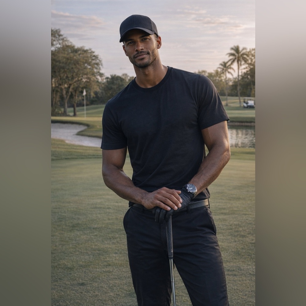 4 for $25 HOD Brand Black Short Sleeve Men's Tee XXL Price Includes $5 Discount
